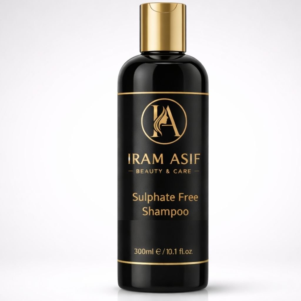 iram asif beauty and care sulphate free shampoo