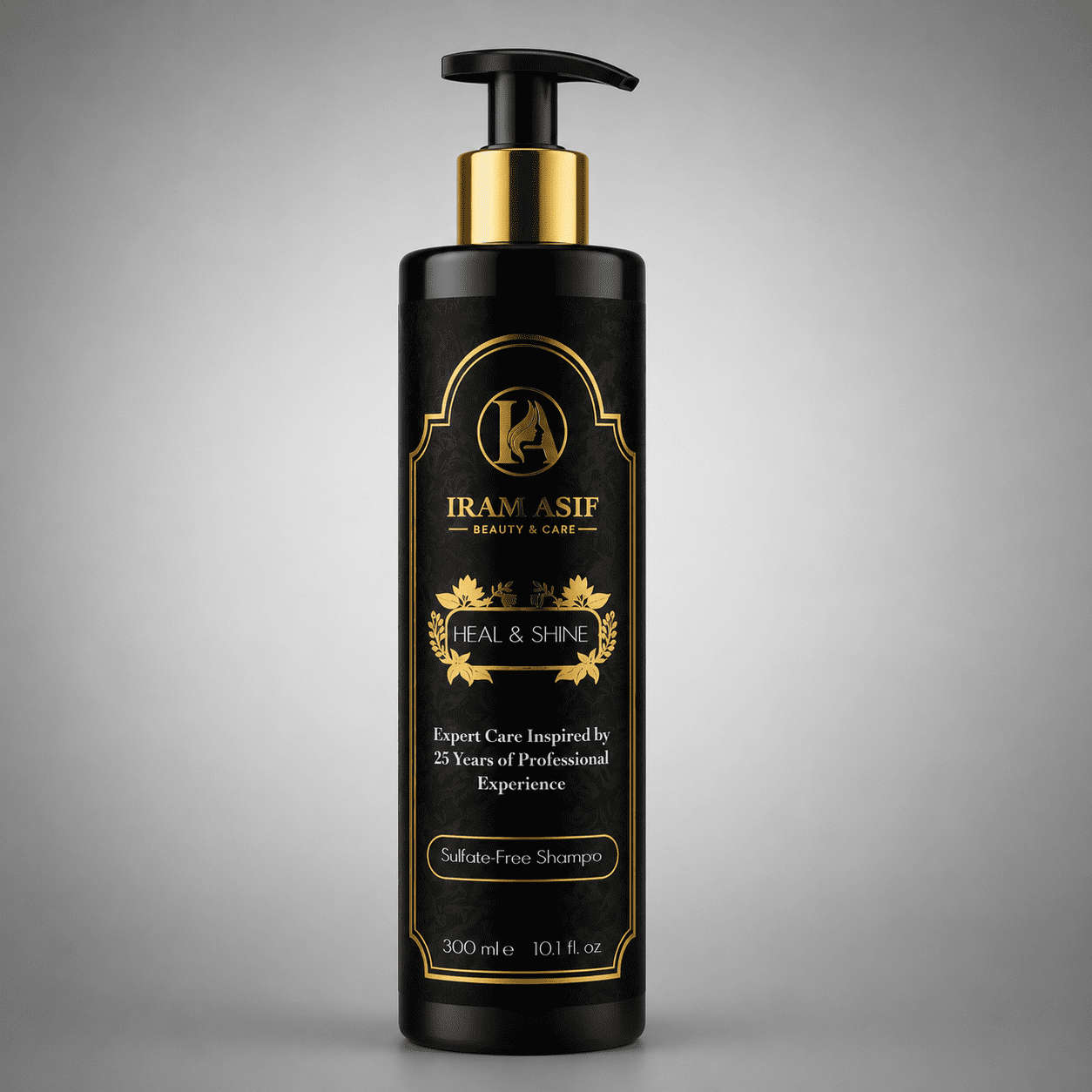 iram asif beauty and care sulphate free shampoo