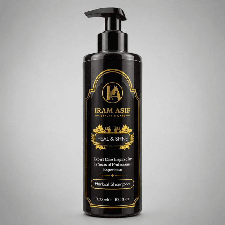 Heal and shine herbal shampoo
